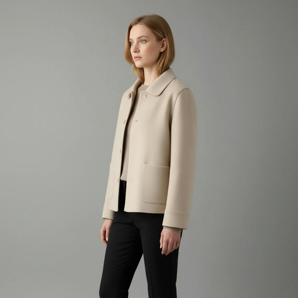 Allessia | Winter Button-Down Coat