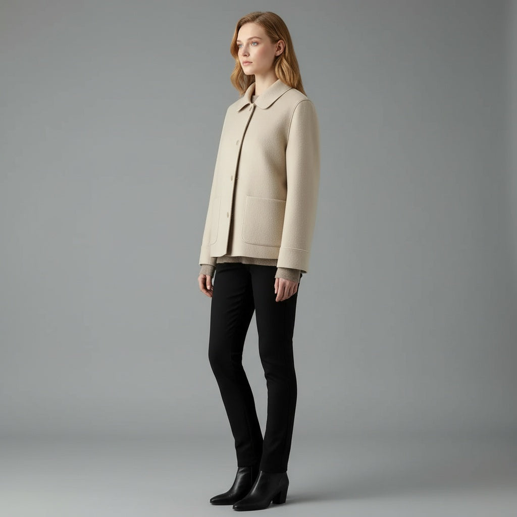 Allessia | Winter Button-Down Coat