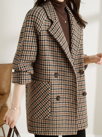 Beatrice | Women Spring Check Blazer Jacket