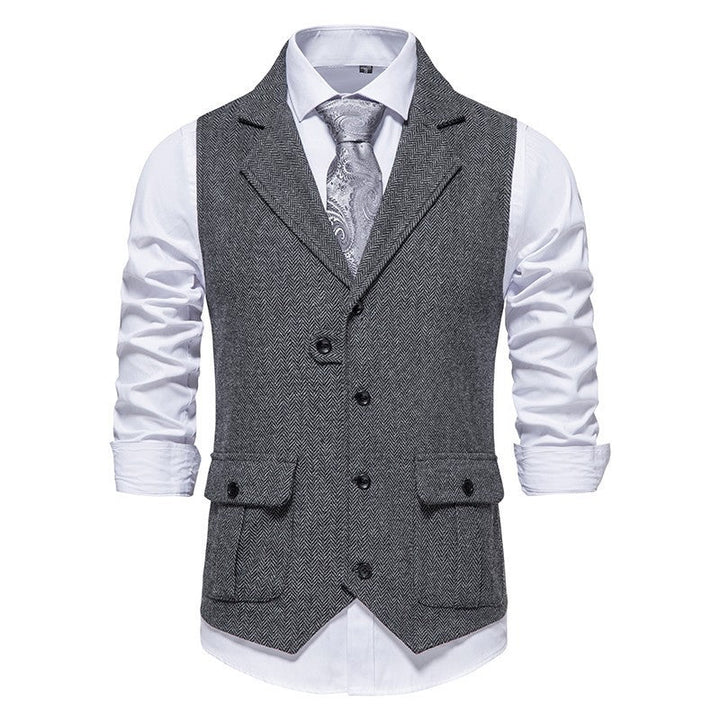 Arthur | Men’s Smart Casual Office Outfit Vest