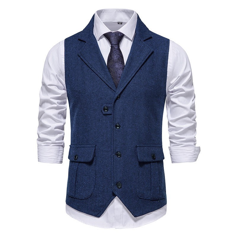 Arthur | Men’s Smart Casual Office Outfit Vest