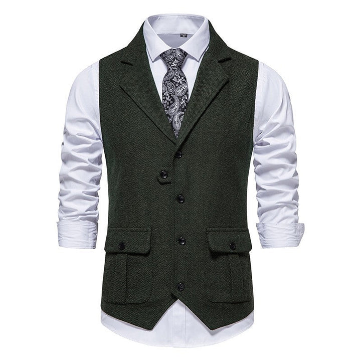 Arthur | Men’s Smart Casual Office Outfit Vest